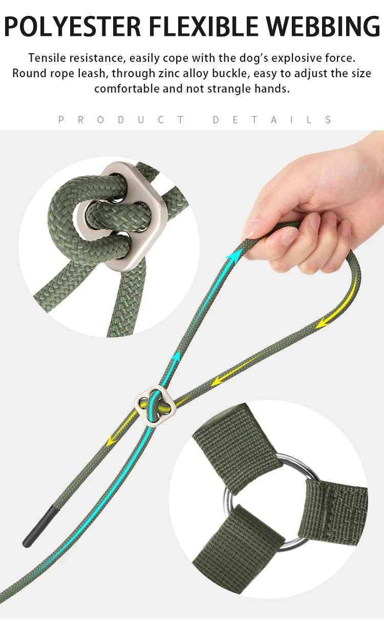 PawFit Reflective Harness & Leash Set