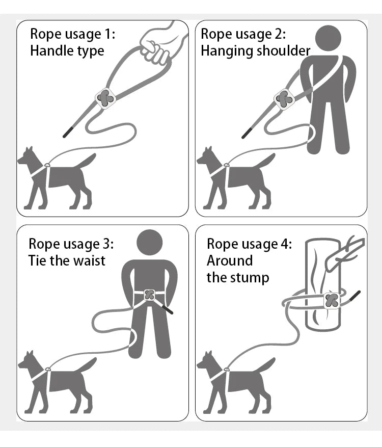 PawFit Reflective Harness & Leash Set