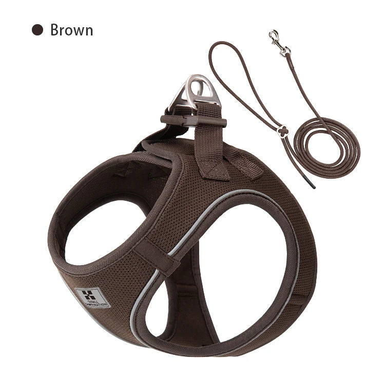 PawFit Reflective Harness & Leash Set