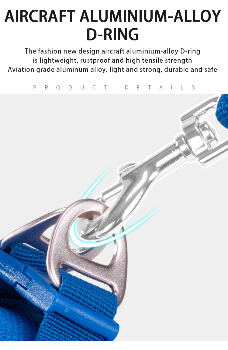 PawFit Reflective Harness & Leash Set